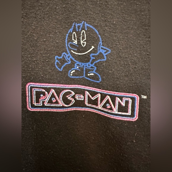 Pac-Man Japanese Graphic Hooded Sweatshirt - Picture 5 of 9